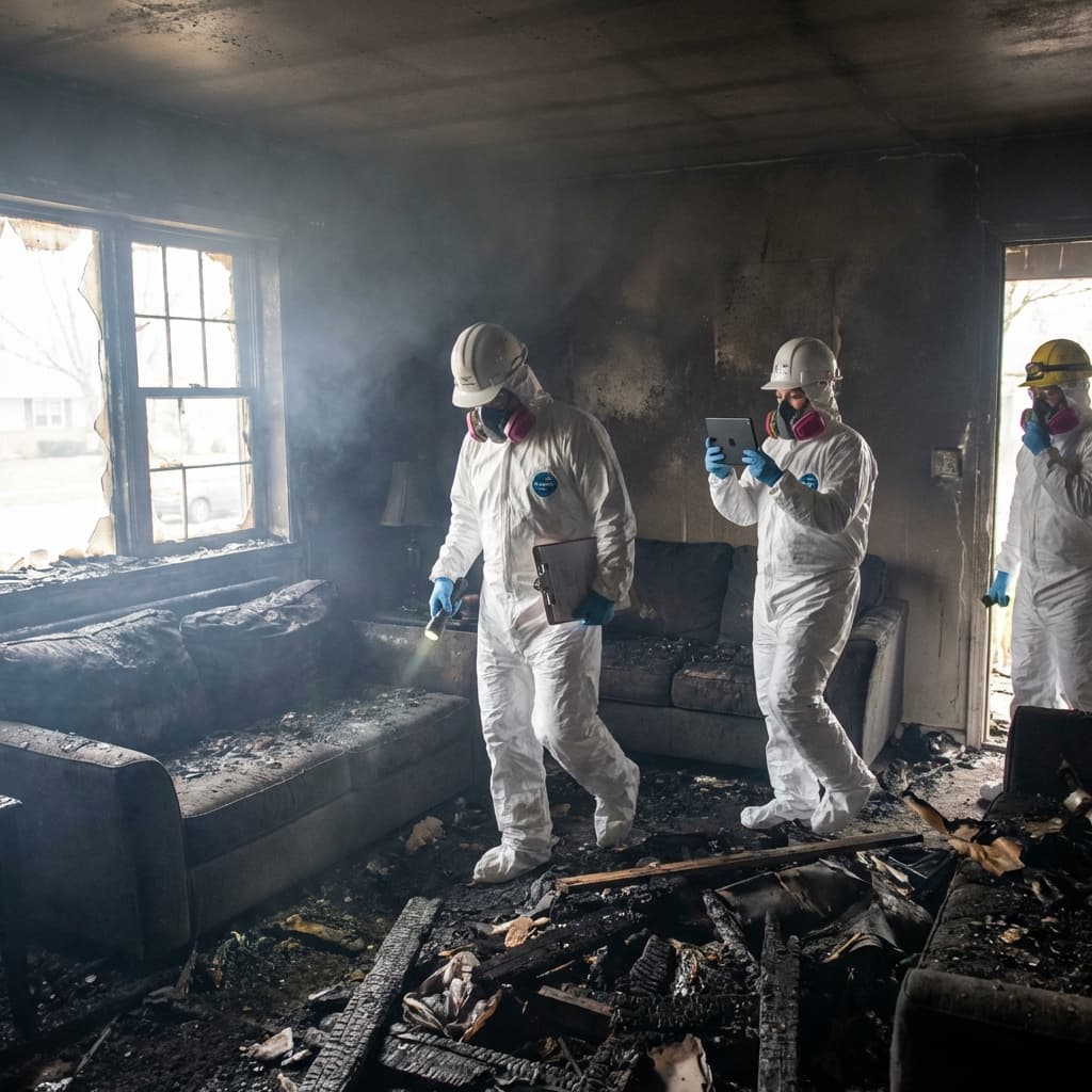Fire & Smoke Damage Restoration